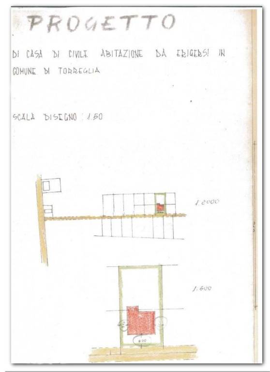 piantina area casa