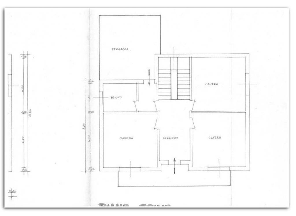 piantina di progetto 1p