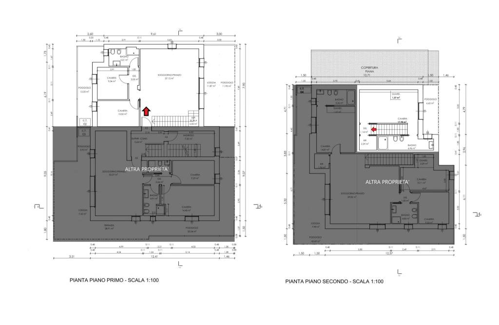 PLAN 1 PIANO 3 CAMERE 2 LIVELLI