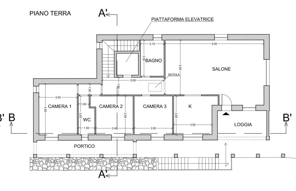 plan piano terra