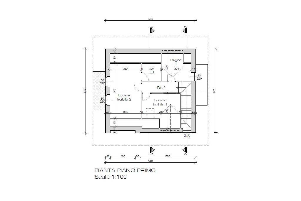 planimetria primo piano