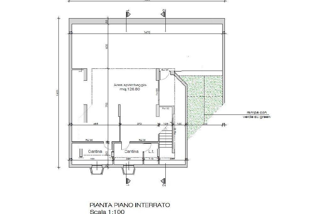 planimetria piano interrato