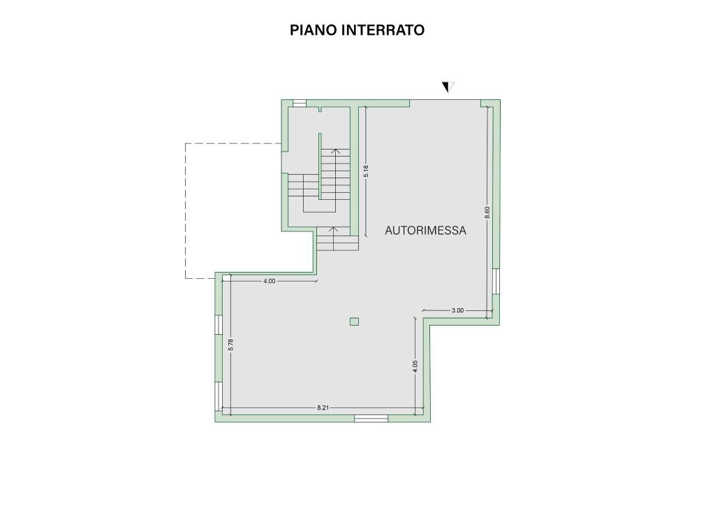 Piano Interrato_Via Reno