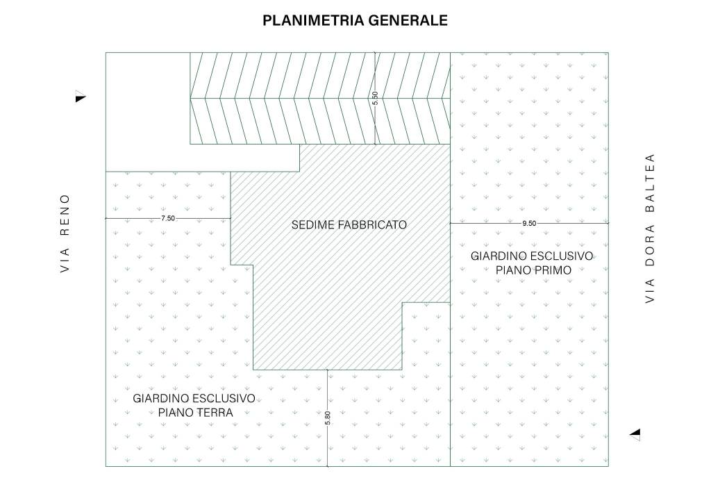 PlanimetriaGenerale_Via Reno