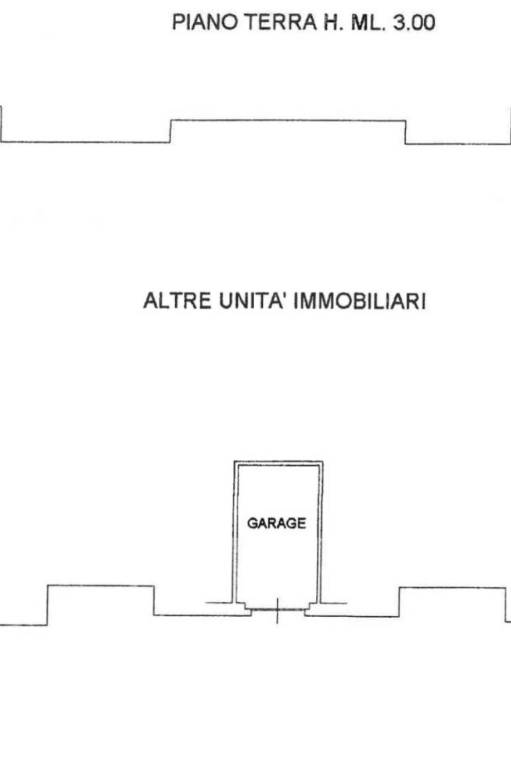 Planimetria garage