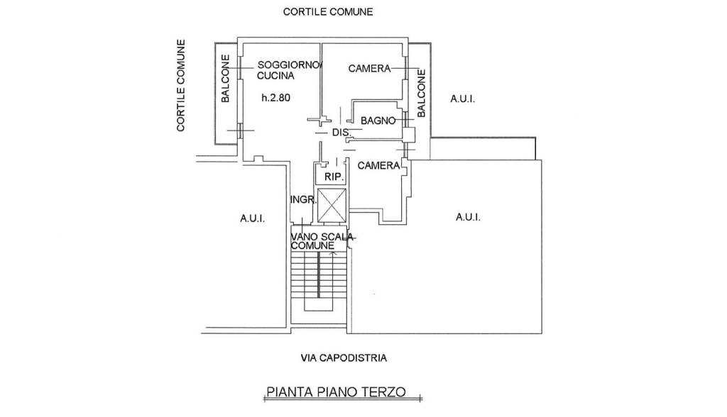 Planimetria appartamento 