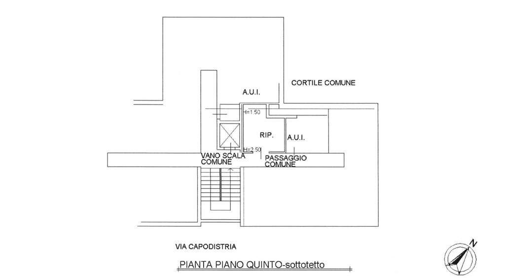 Planimetria solaio 