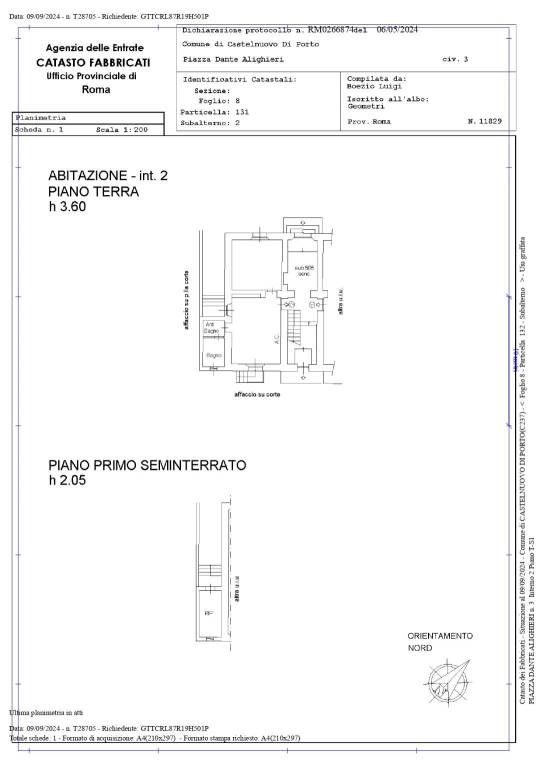 PLN INT. 2 ANNUNCIO