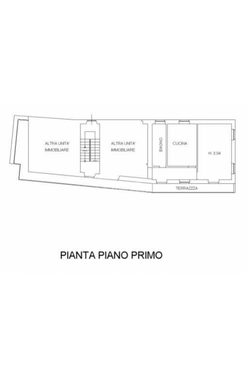 Planimetria piano primo