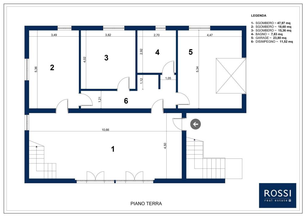 Planimetria architettonica Piano Terra