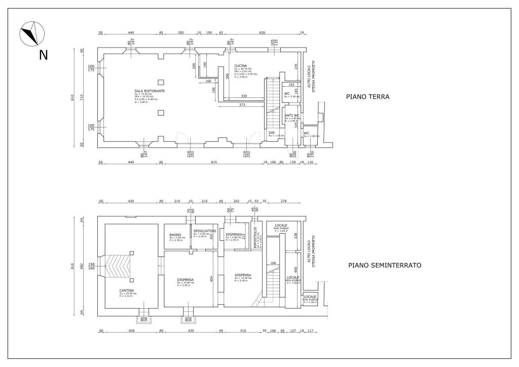 Planimetrie_Ristorante 1