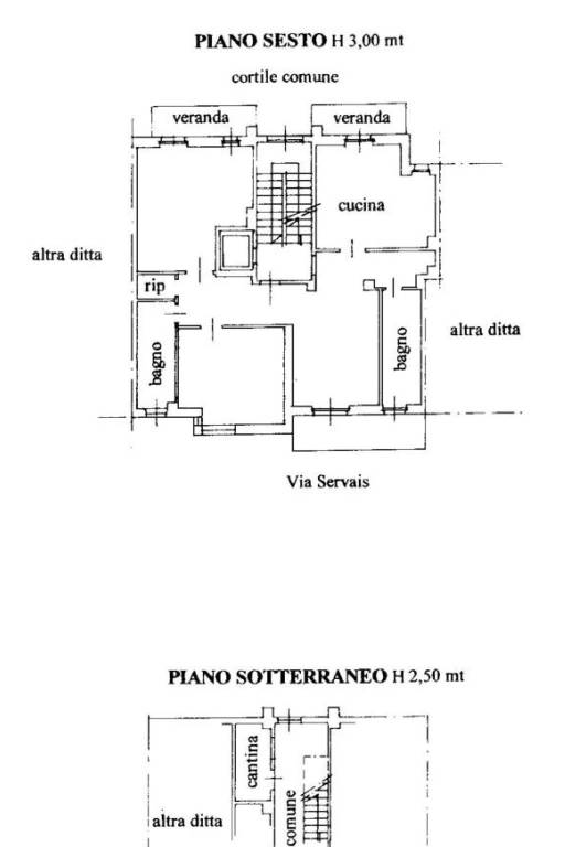 Planimetria abitazione