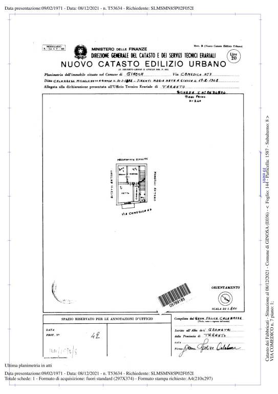 pln via comedico n. 9 1