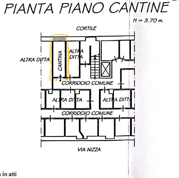 PLANIMETRIA - CANTINA