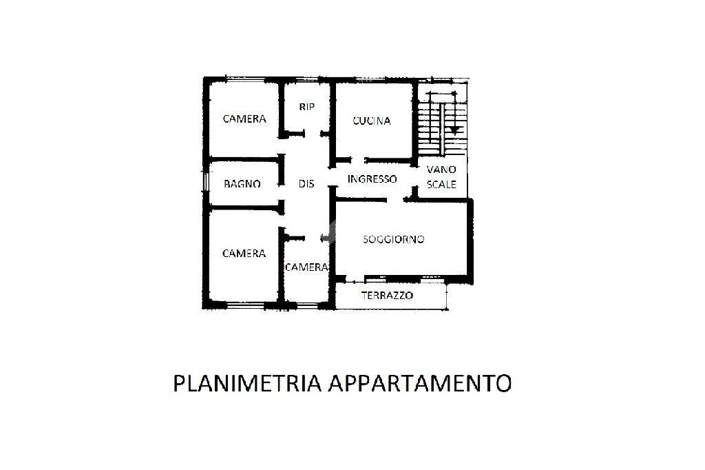 PLANIMETRIA APPARTAMENTO