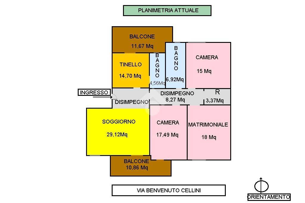 PLANIMETRIA ATTUALE