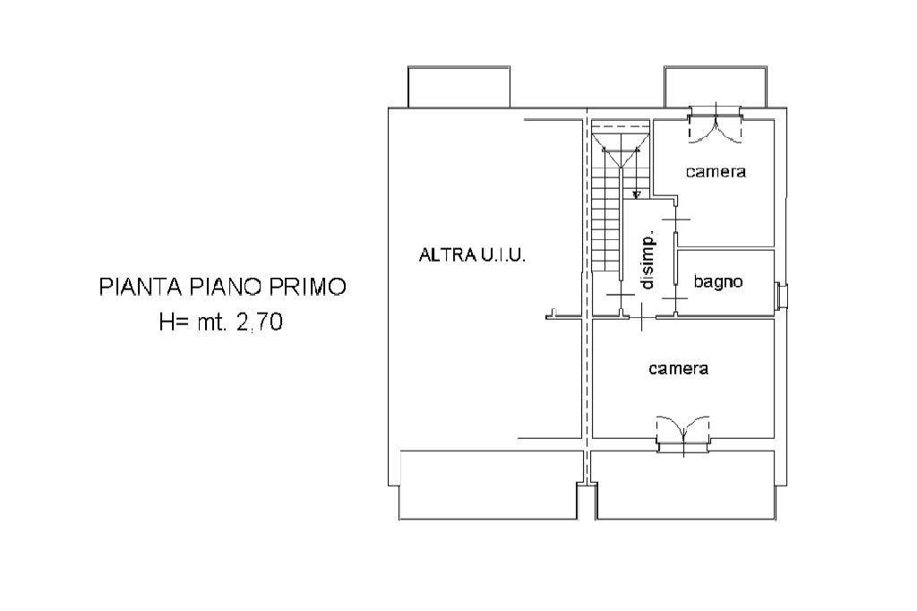 Pianta Sensibile Piano Primo