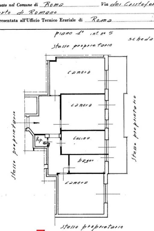 Pianta Cristofori 43