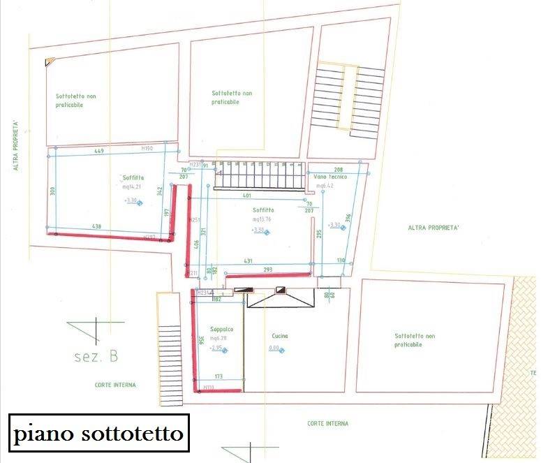 plan sottotetto s.andrea a rovezzano pan