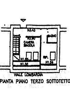 planimetria piano terzo