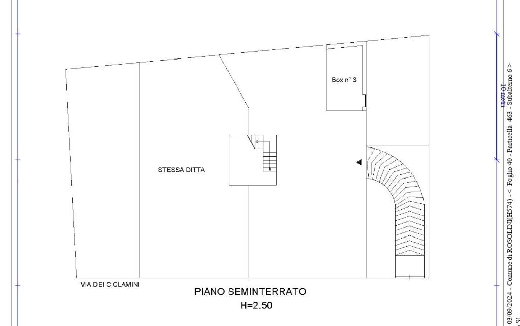 planimetria seminterrato