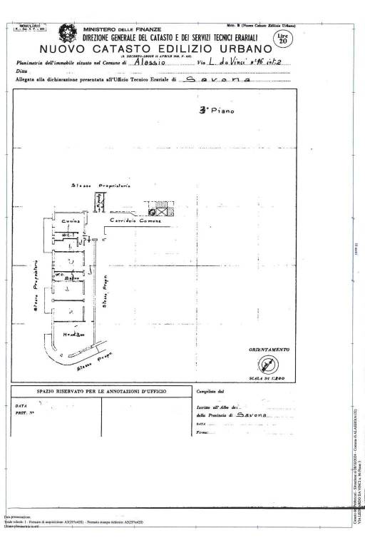 PLAN VIA LEONARDI DA VINCI  1