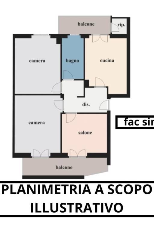 PLANIMETRIA A SCOPO ILLUSTRATIVO