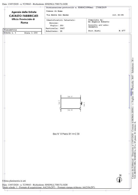 Planimetria box 1