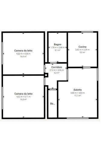 Planimetria Matterport