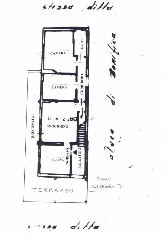 Palumbo Villa Rossa planim piano ammezzato 1