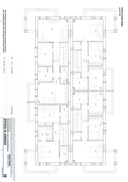 010_Ipotesi di arredo – Piano primo_A2 1