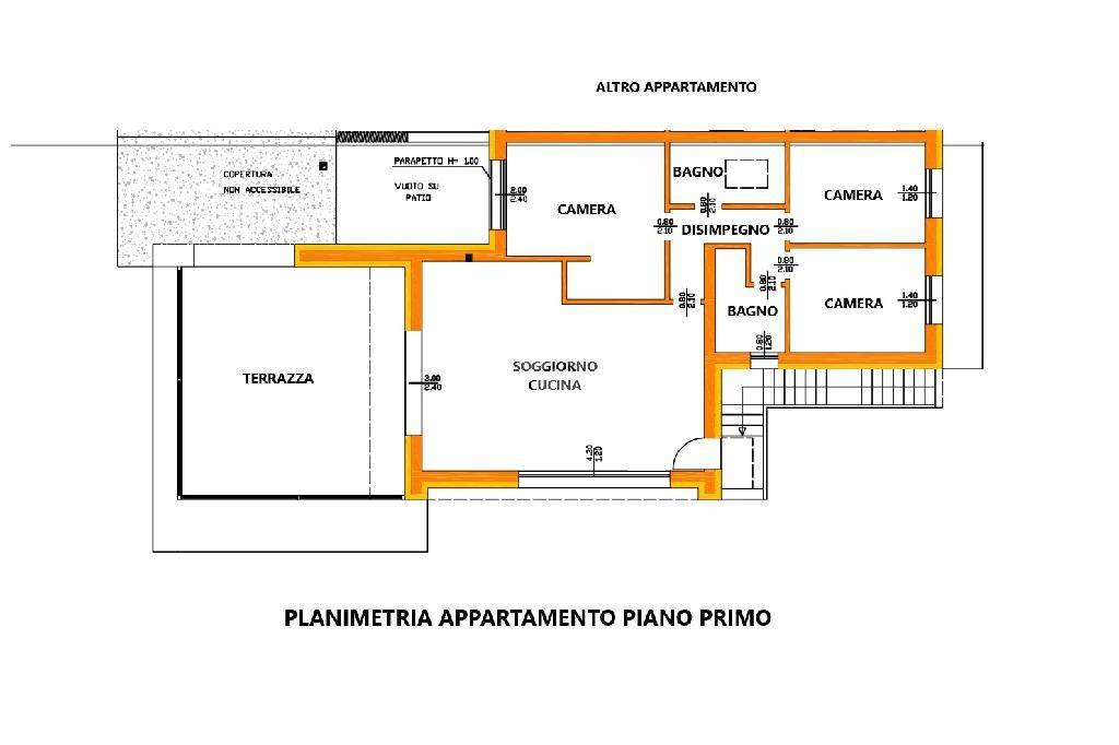 PLANIMETRIA APPARTAMENTO