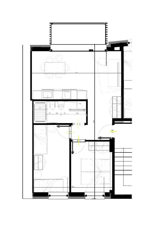 pianta appartamento terzo piano panorama