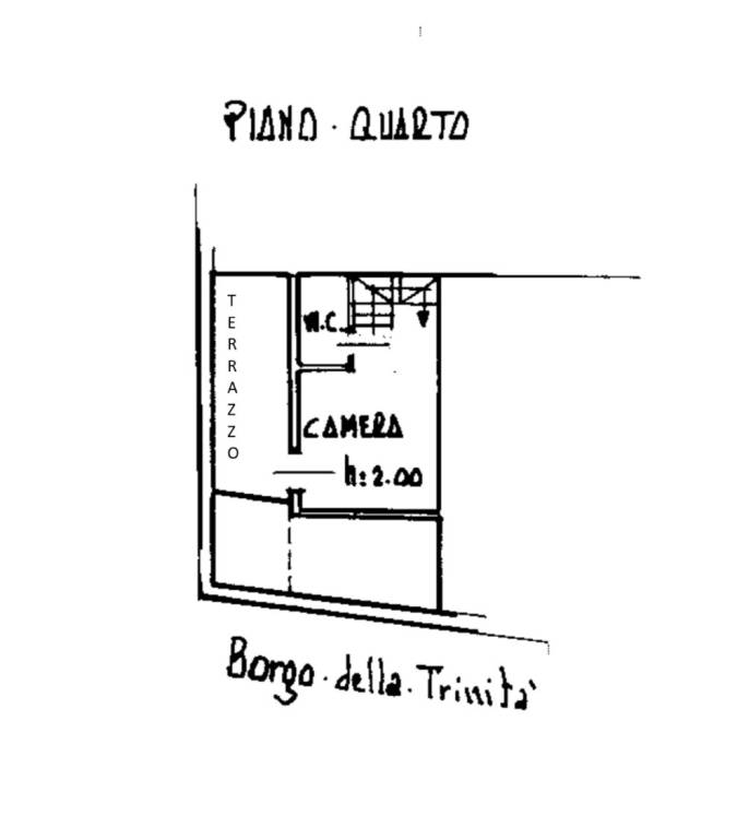 Planimetria mansarda