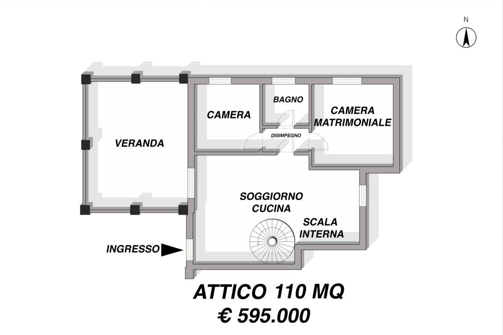 PLANIMETRIA ATTICO 595000