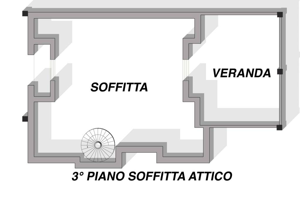 PLANIMETRIA ATTICO SOFFITTA