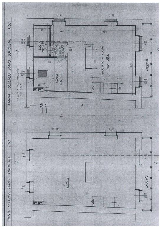 planimetria secondo piano