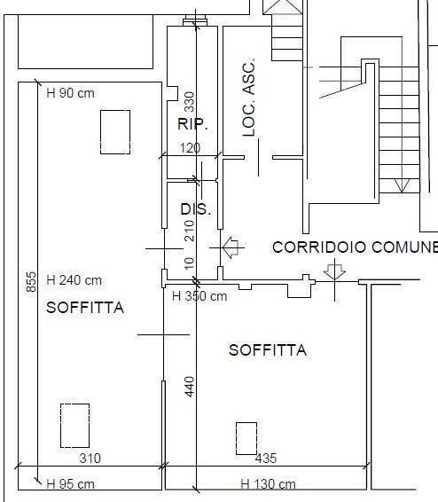 PLANIMETRIA soffitta PER PUBBLICITA'