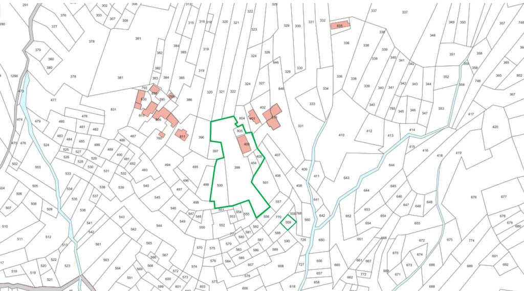 estratto di mappa aurano fg 32