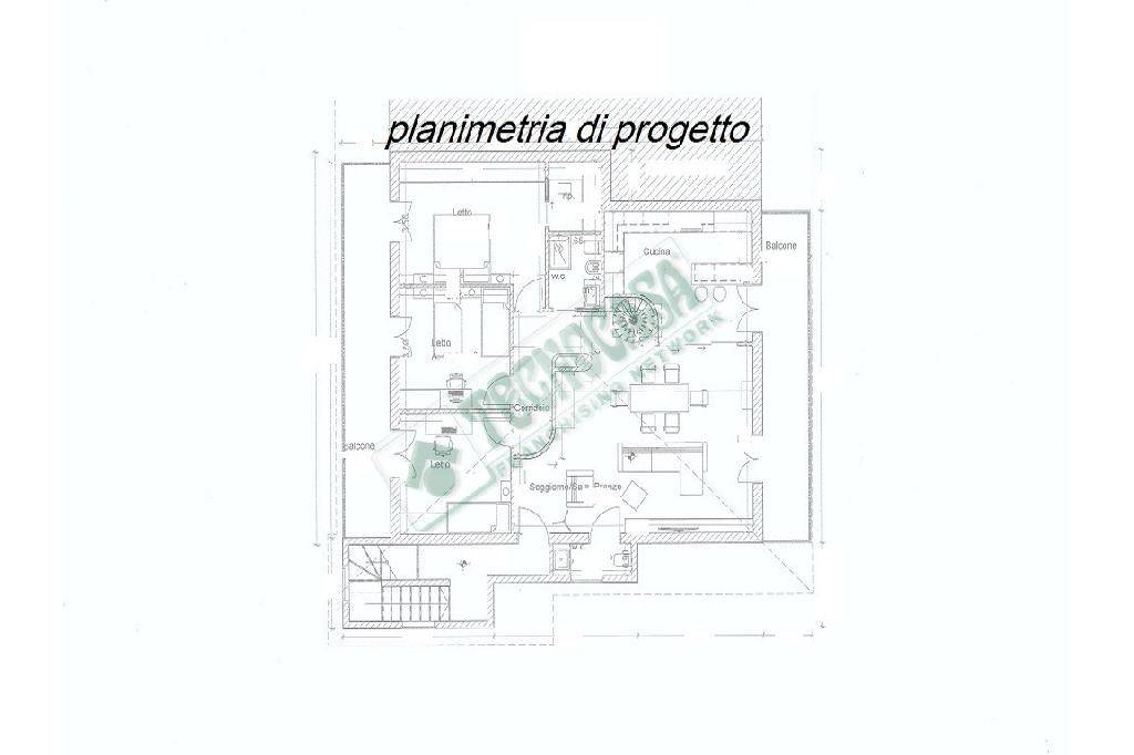 piantina di progetto