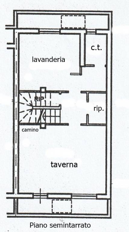 piano seminterrato