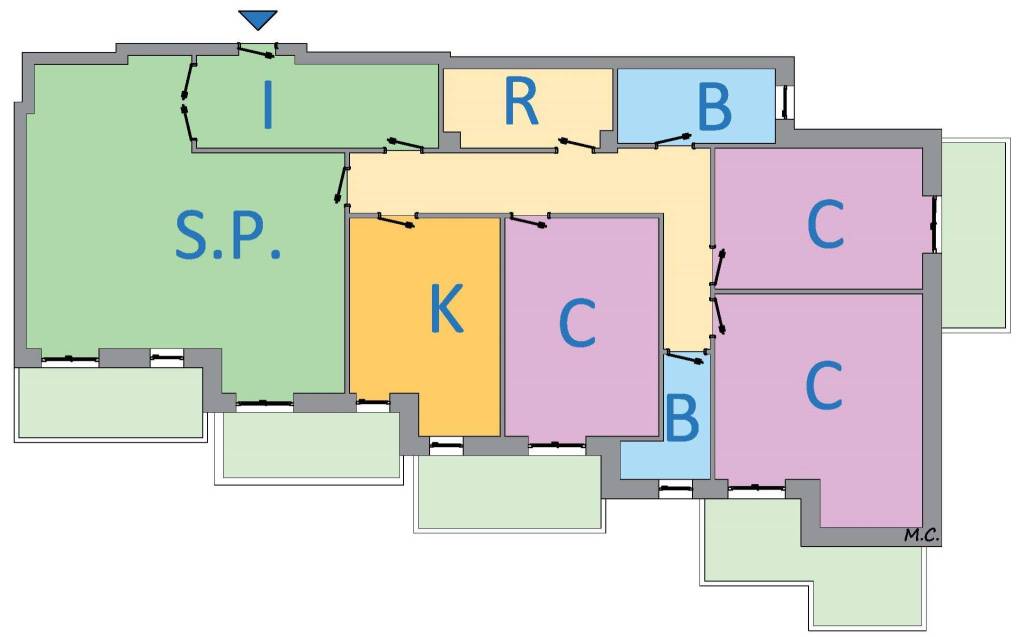 d1 pianta schematica