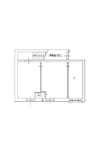 Planimetria appartamento 1° piano