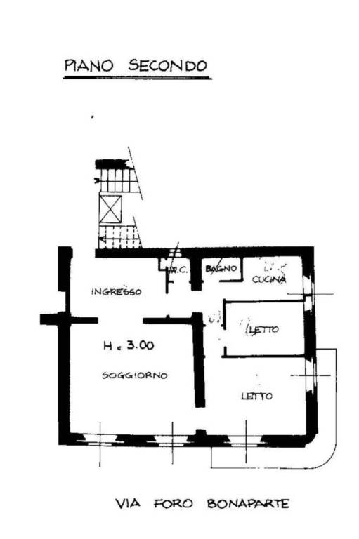 PLAN FORO BUONAPARTE 50