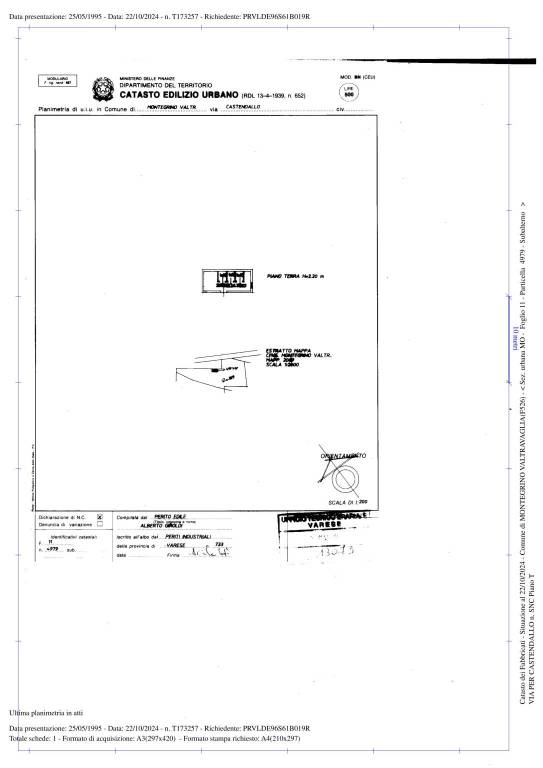 Plamnimetrie Montegrino 1