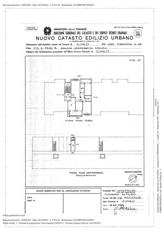 plan corso Francia 1
