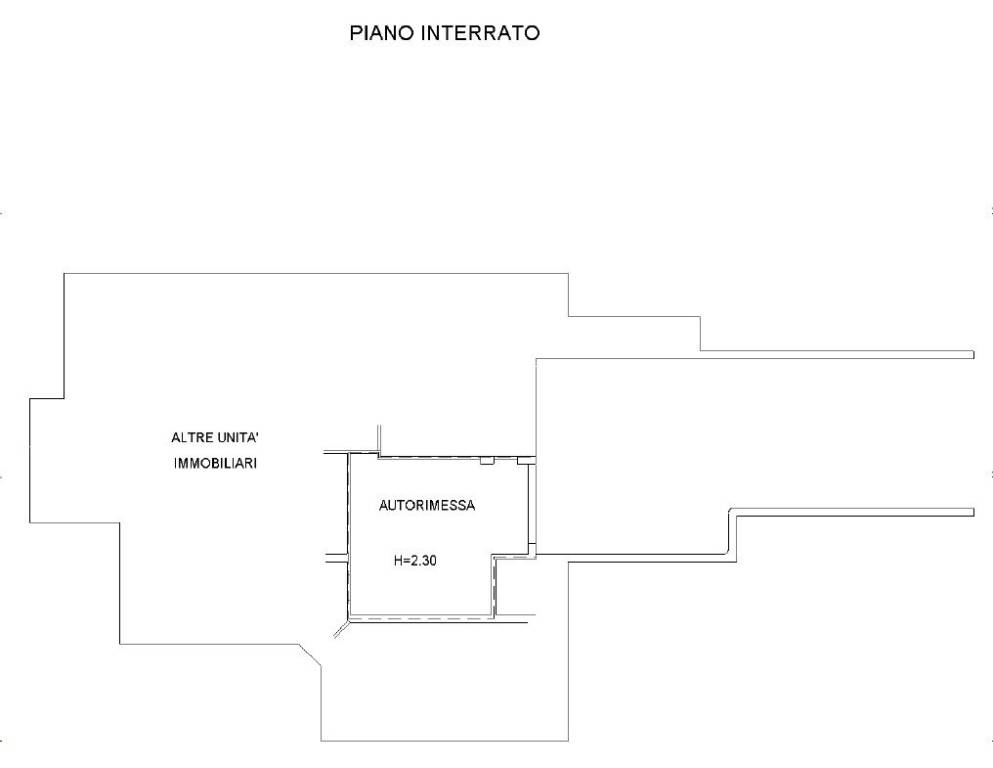 Autorimessa piano interrato 2