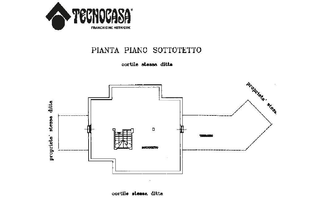 planimetria statica sottotetto