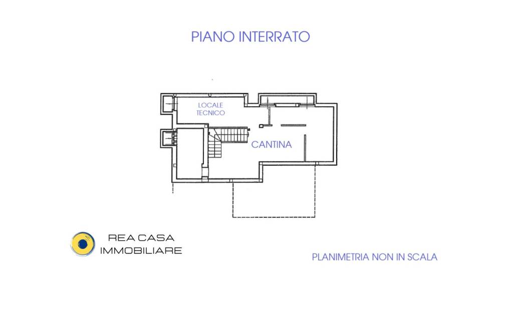 planimetria piano interrato