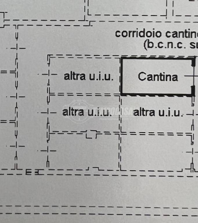 planimetria cantina